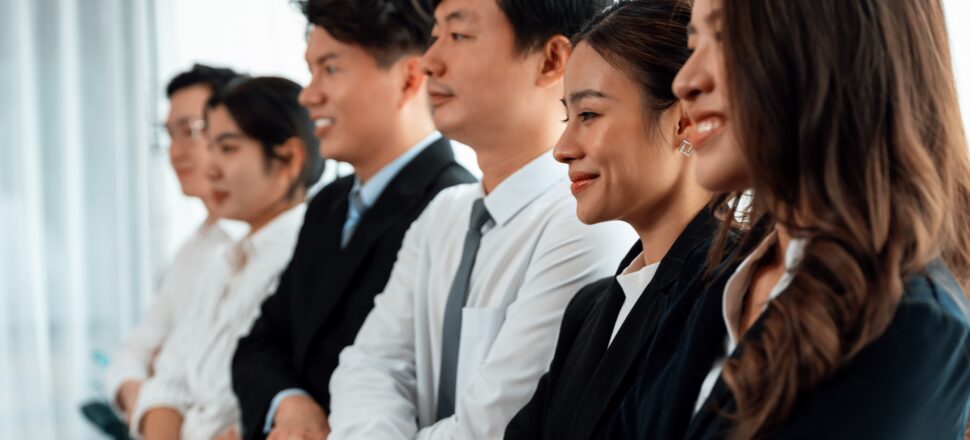 employee totally engaged with their work place